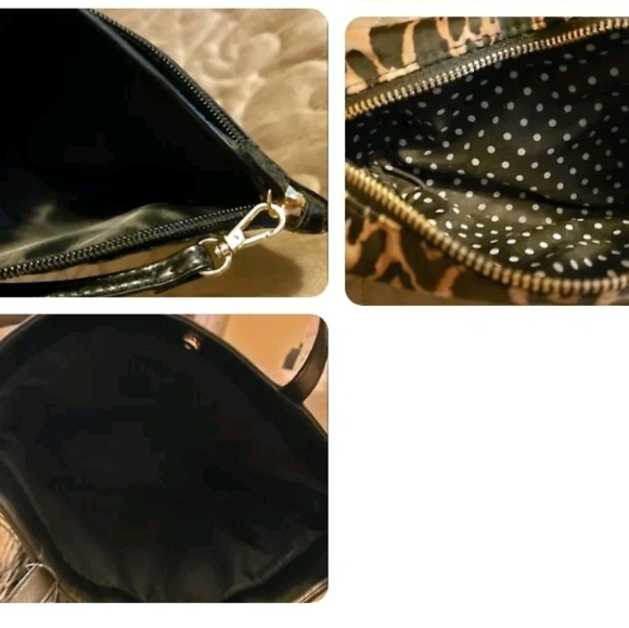 Victoria's Secret LOT Fringe TOTE NWT plus 2 small VS bags, size Large Lingerie - Picture 4 of 6